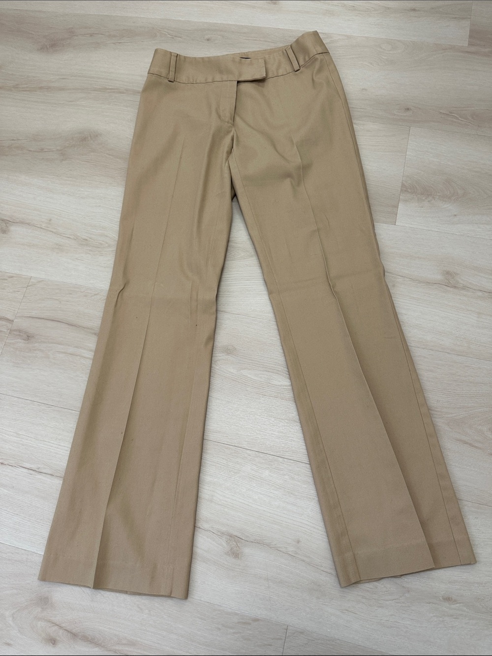 Kenneth Cole Women's Flared Dress Pants in Tan